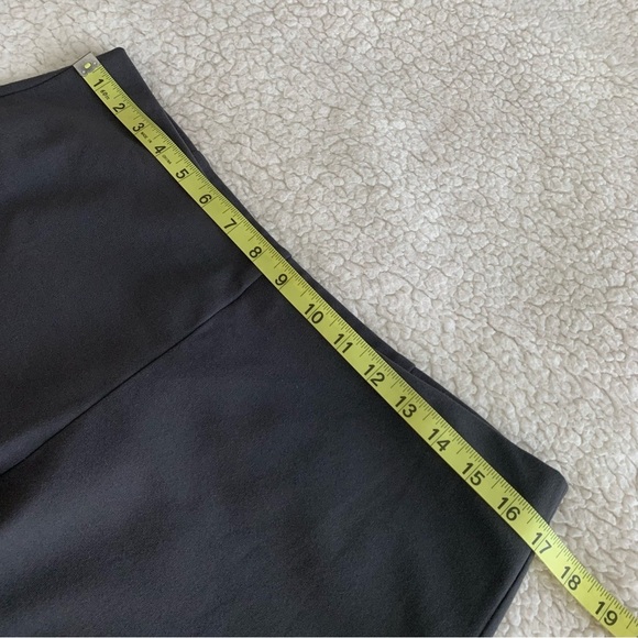 Eileen Fisher Knit Pants Womens Medium Gray Pull On Stretch Straight Leg career - Picture 6 of 8